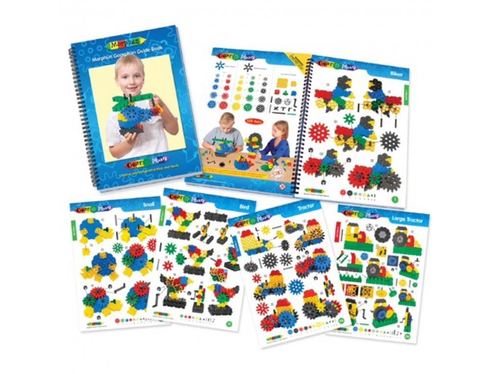 GEAR PHUN ENGRENAGES MORPHUN FICHIER D ACTIVITES 48 FICHES A4 8 MODELES 21X29 CM