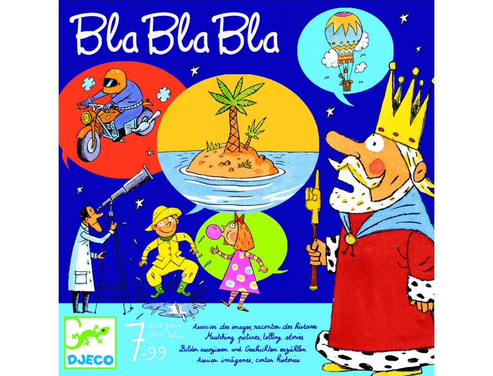 FRANCAIS DJECO BLA BLA BLA JEU DE LANGAGE INTERET        PEDAGOGIQUE 240 CARTES 1 DE 3 A 5 JOUEURS