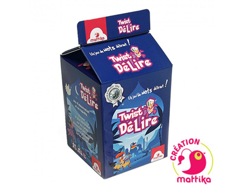 FRANCAIS MATTIKA TWIST DELIRE 68 CARTES PICTO 1 CARTE TWIST 3 CARTES JOKER 2 DES 2 A 6    JOUEURS