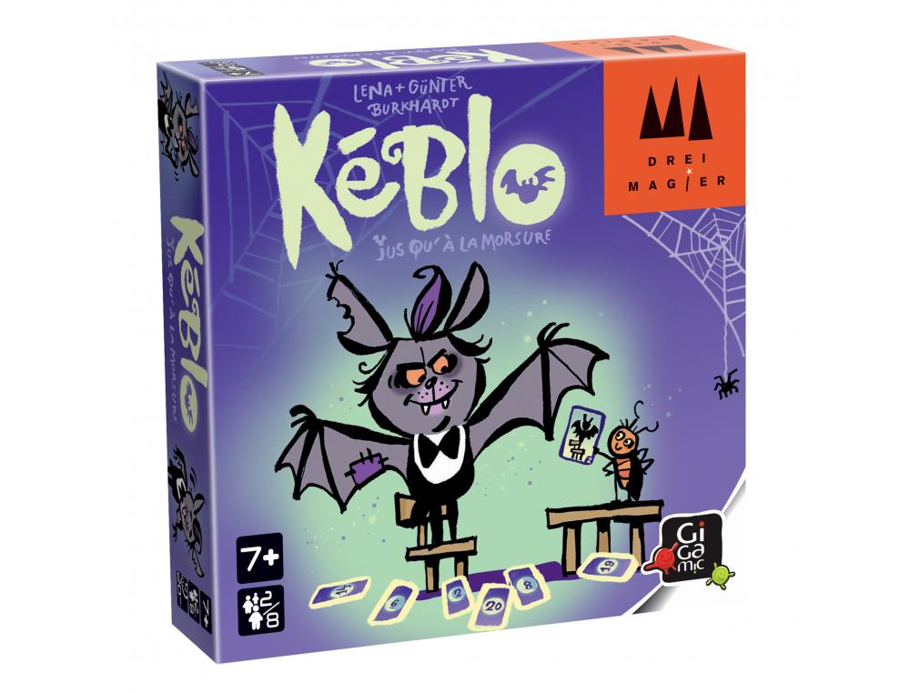 MATHEMATIQUES GIGAMIC KEBLO COMPTER DE 1 A 20 60 CARTES   20 GEMMES 2 A 8 JOUEURS