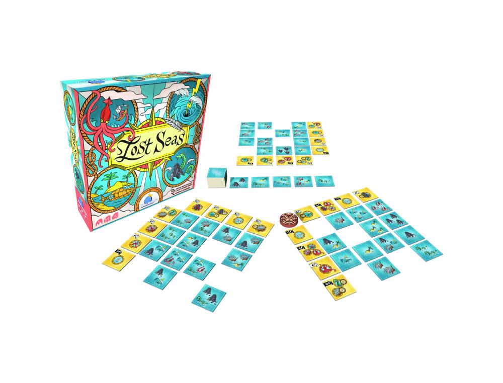 JEU DE SOCIETE LOST SEAS BLUE ORANGE