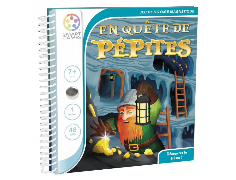 LOGIQUE ET REFLEXION SMART EN QUETE DE PEPITES DECOUVER LES FILONS D OR 1 LIVRE SUPPORT 7 PIECES DE JEU 48 DEFIS 1