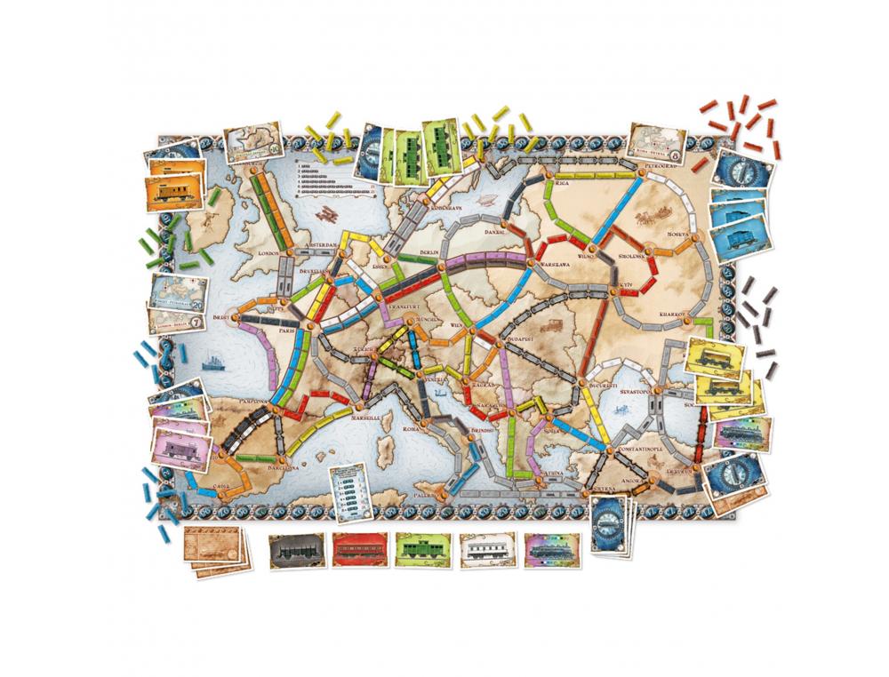 JEU DE SOCIETE LES AVENTURES DU RAIL DAYS OF WONDER