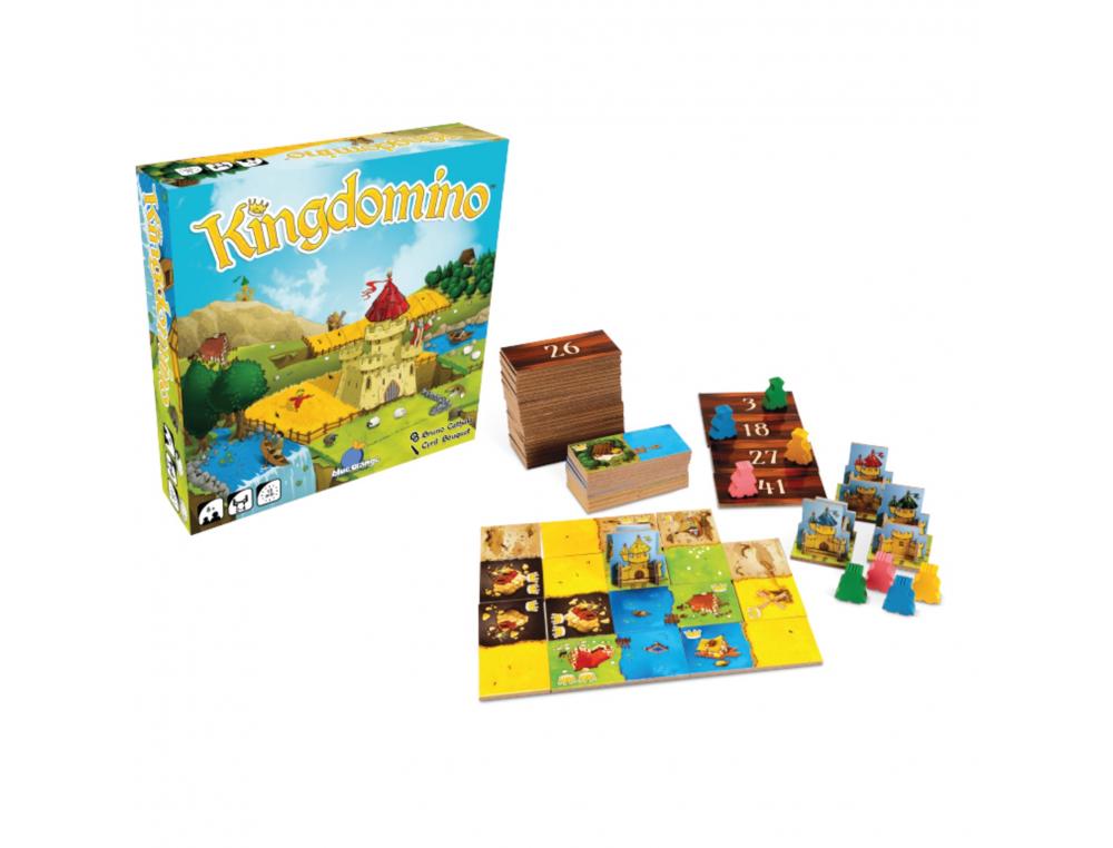 JEU DE STRATEGIE KINGDOMINO BLUE ORANGE