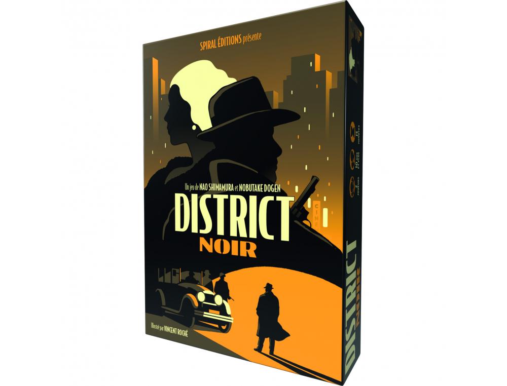 JEU DE SOCIETE DISTRICT NOIR SPIRAL EDITIONS