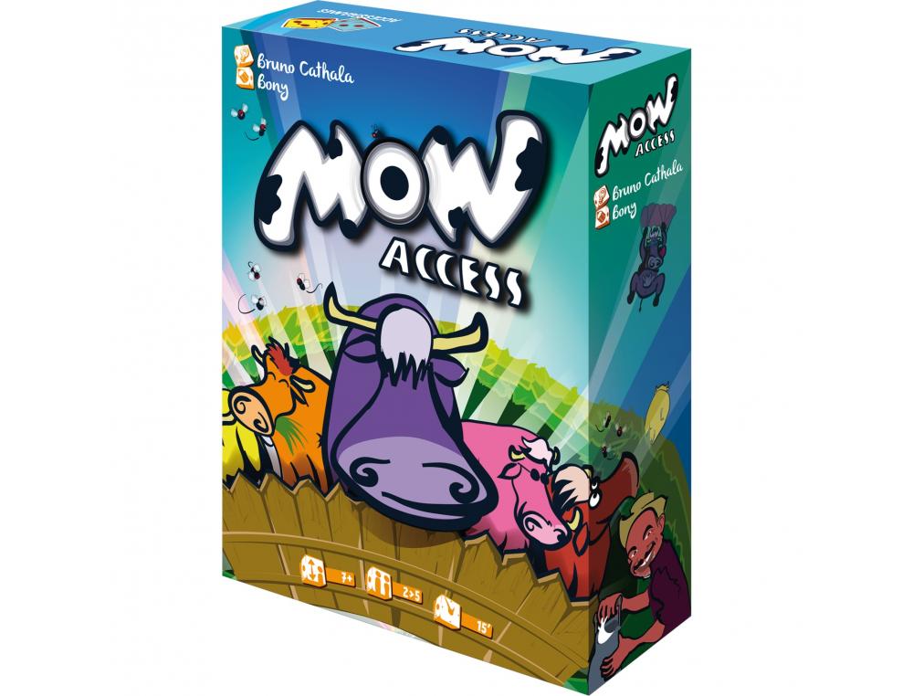 GAMME ACCESS ACCESSIGAMES MOW ACCESS RASSEMBLER LES VACHES  48 TUILES DE VACHE 1 TUILE    FLECHE 71 JETONS 2 A 5