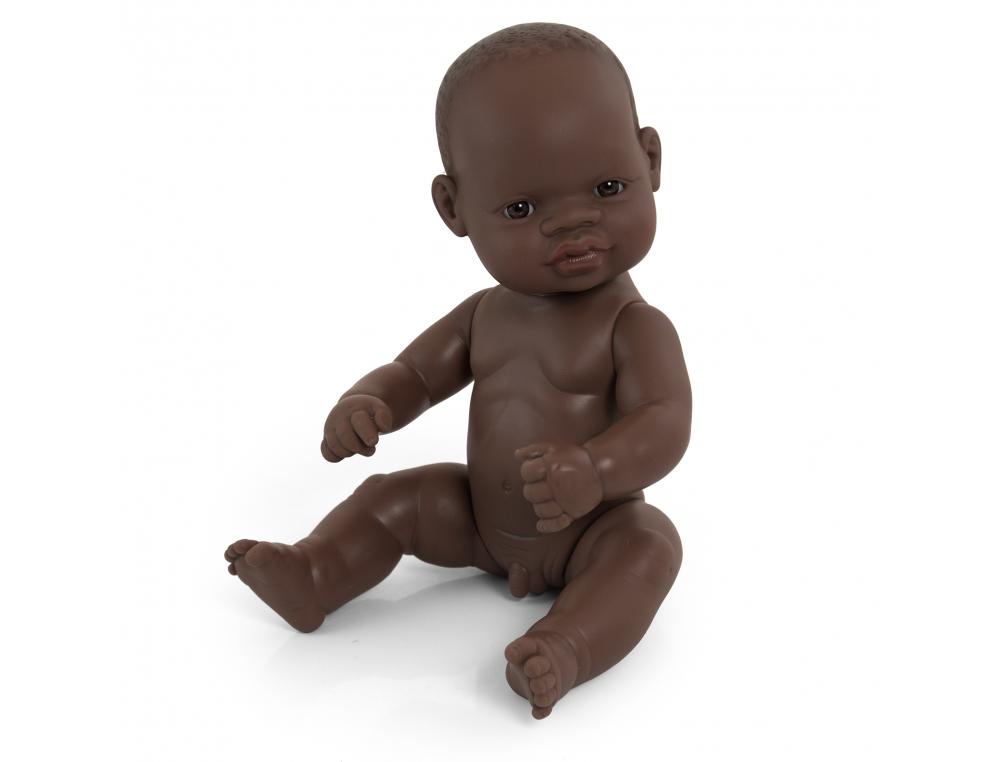 POUP E 32 CM GARON AFRICAIN ARTICULEE