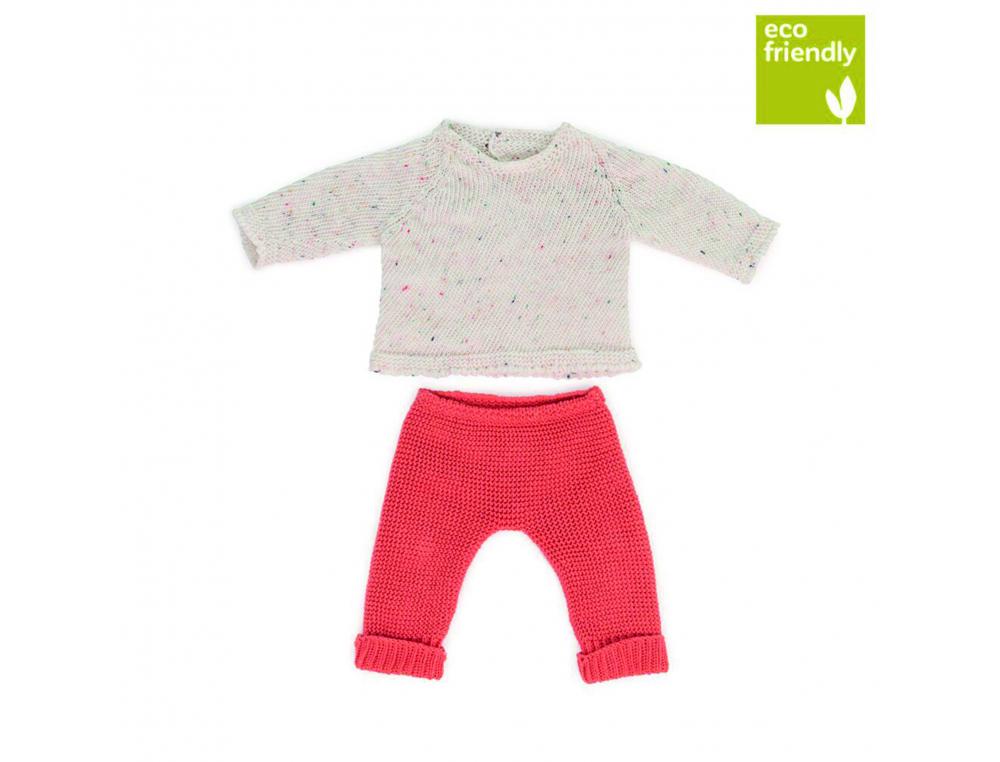 ENSEMBLE PULL + PANTALON LAINE  38 CM MINILAND