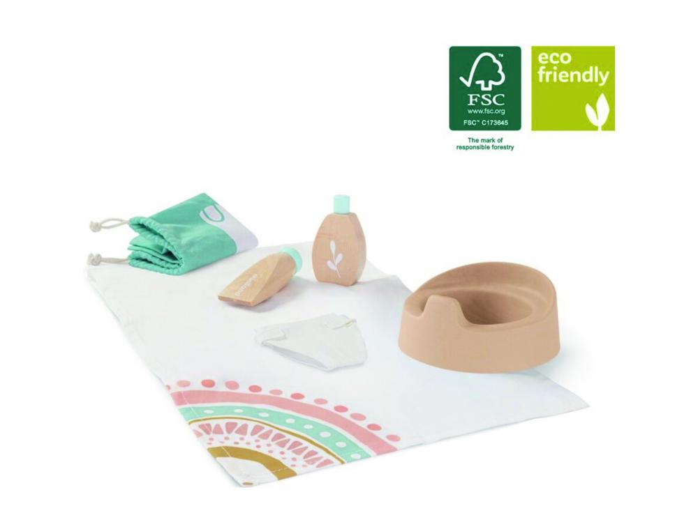 ENSEMBLE HYGIENE POUR POUPEES MINILAND