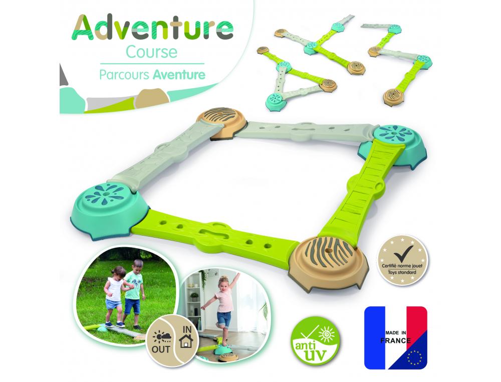 PARCOURS MOTRICITE AVENTURE JUSQU   3,5M  SMOBY