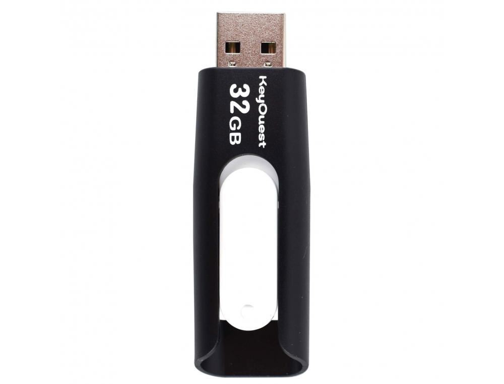 CLE USB KEYOUEST MULTISUPPORT MODELE RETRACTABLE 32 GO