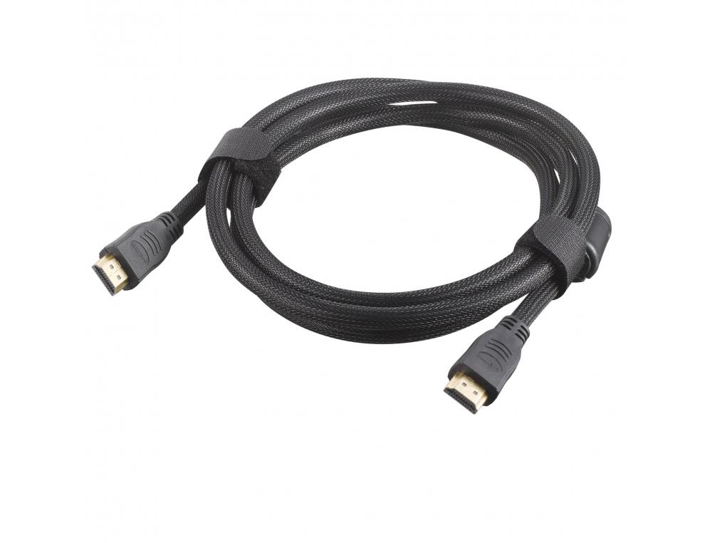 CABLE HDMI KEYOUEST CORDON TRESSE ANTIPARASITE 1,50M