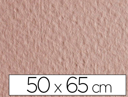 PAPIER DESSIN FABRIANO FEUILLE TIZIANO 160G 50X65CM UNICOLORE ROSE