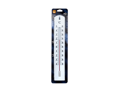 THERMOMTRE JPC POLYSTYRNE USAGE INTRIEUR EXTRIEUR TUBE ALCOOL PROTG 40X8CM COLORIS BLANC