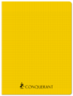 Cahier Sept PP piqu 17x22 96pages 70g/m Sys coloris jaune