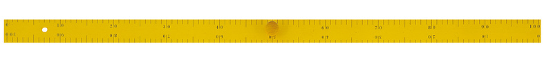  Rgle plate pour tableau 1 m en bois aimant
